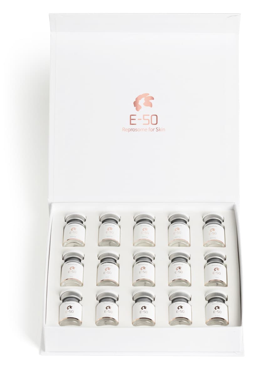 Box of E50 exosome vials